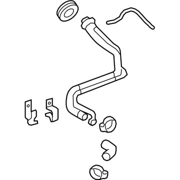 2014 Chevrolet SS Fuel Filler Hose - 92257469