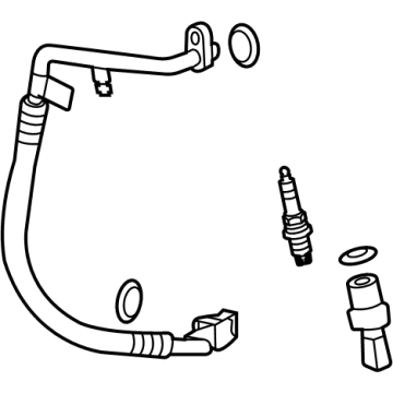 2021 Chevrolet Trailblazer A/C Hose - 60008240