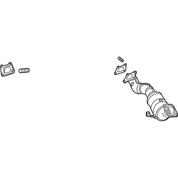 GM 84025477 Warm Up 3Way Catalytic Convertor Assembly (W/ Exhaust Pip