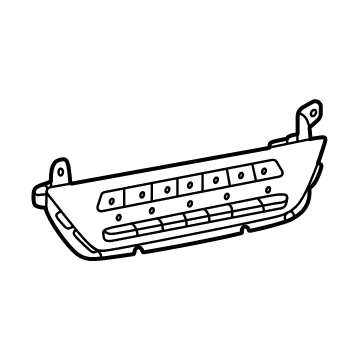 GM 84958548 Control Assembly, Htr & A/C User Interface