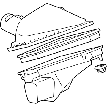 GM 20857929 Cleaner Assembly, Air (W/ Adsorber & Mass Airfl