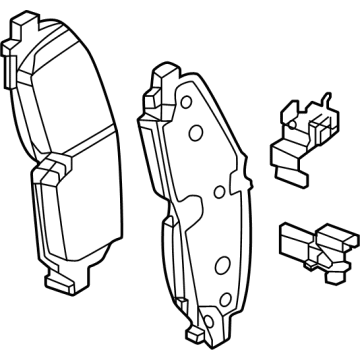 GM 85134201 PAD KIT-FRT DISC BRK