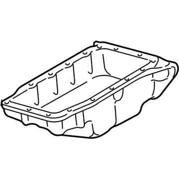 2003 Cadillac CTS Oil Pan - 24403408