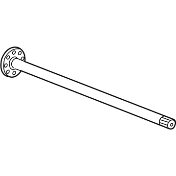 GM 20920666 Rear Axle Shaft