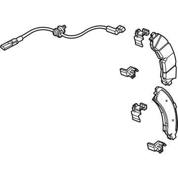 2021 GMC Sierra Brake Pad - 86788820