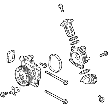 2019 GMC Terrain Water Pump - 55513550