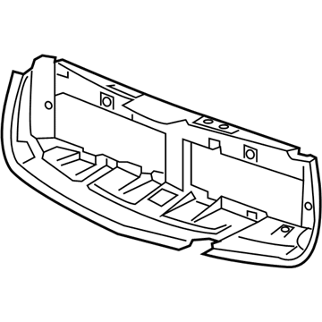 GM 23368097 Baffle Assembly, Rad Air