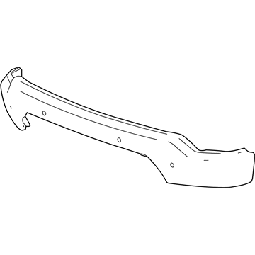 GM 84482541 Bar, Front Bpr Imp *Serv Primer