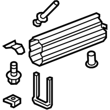 GM 84450972 Rail Assembly, Front Compartment Front Lower Side