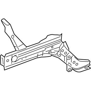 GM 19317085 Rail,Front Wheelhouse Panel Upper Outer Side