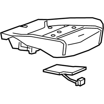 2022 Chevrolet Silverado Occupant Detection Sensor - 86783812