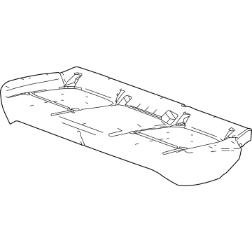 GM 42763065 Pad Assembly, R/Seat Cush