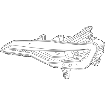 GM 84756146 Headlamp Assembly, Front