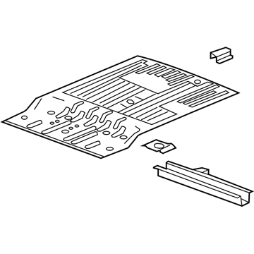 GM 84782948 Panel Assembly, R/Flr Rr