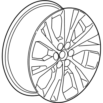 GM 84534723 Wheel Rim, Frt & Rr