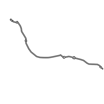 Chevrolet Blazer Hood Cable - 84406170