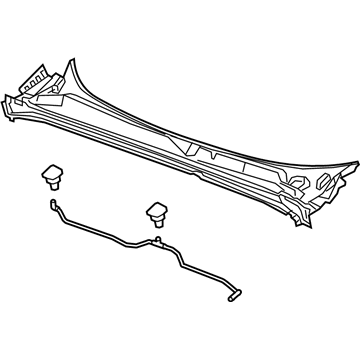 GM 84112874 Panel Assembly, Air Inlet Grille