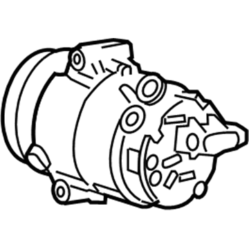 2010 Chevrolet Malibu A/C Compressor - 19418181