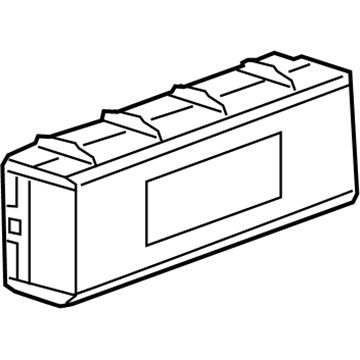 GM 84422044 Heater & Air Conditioner Control Assembly Remote