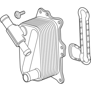 2021 GMC Sierra Engine Oil Cooler - 55509959