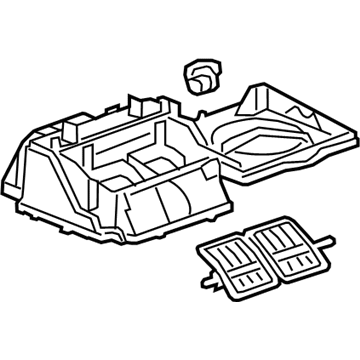 GM 95018091 Case Assembly, A/C Evaporator & Blower