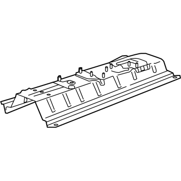 Chevrolet Spark Floor Pan - 42444447