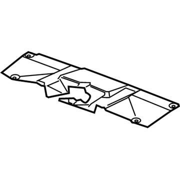 GM 25943415 Baffle, Radiator Air Upper