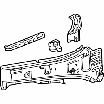 GM 84607764 Rail Assembly, F/Cmpt Upr Si