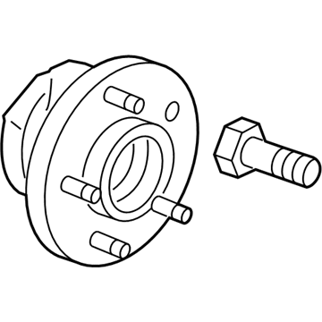 2013 Cadillac ATS Wheel Bearing - 13546424