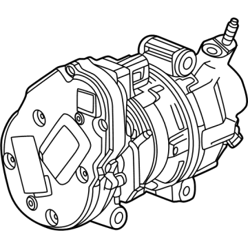 GMC Hummer EV A/C Compressor - 86805482