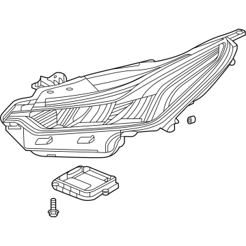 2023 Cadillac CT5 Headlight - 84894827