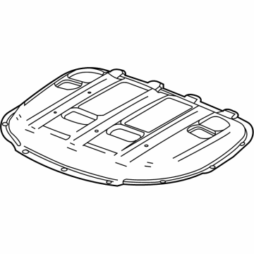 GM 84963982 Insulator, Hood