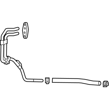 2020 Cadillac XT5 Coolant Pipe - 55507859