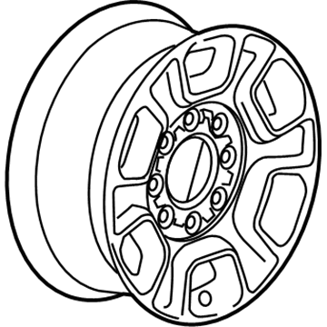 GM 84428927 Wheel, Front & Rr