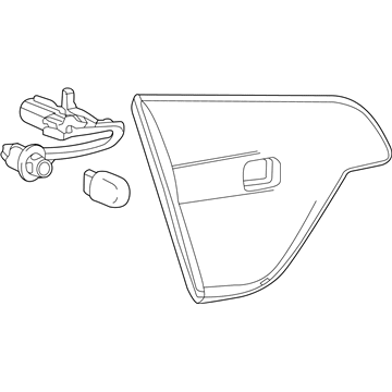 GM 84086140 Lamp Assembly, Rear Closure Auxiliary Signal