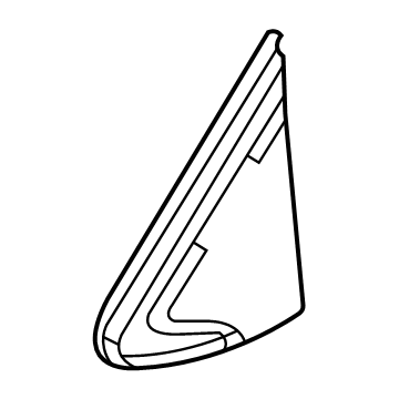 GM 42761832 Molding Assembly, F/Fdr Upr Rr