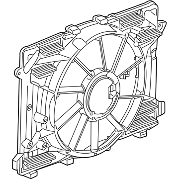 2019 Cadillac CT6 Fan Shroud - 84109931