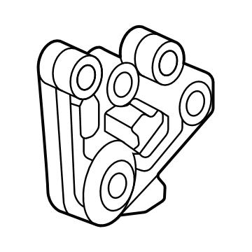 Chevrolet Trailblazer Motor And Transmission Mount - 42481280