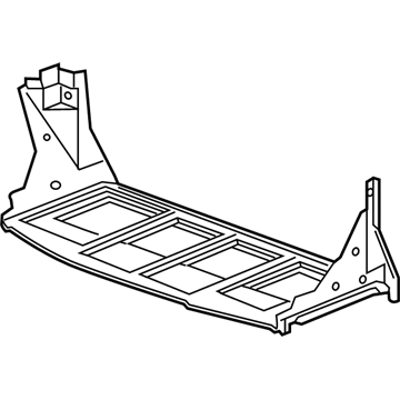 GM 23158393 Baffle Assembly, Radiator Air Lower