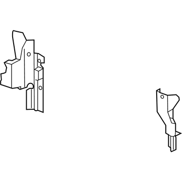 GM 84027004 Baffle Assembly, Radiator Air Side