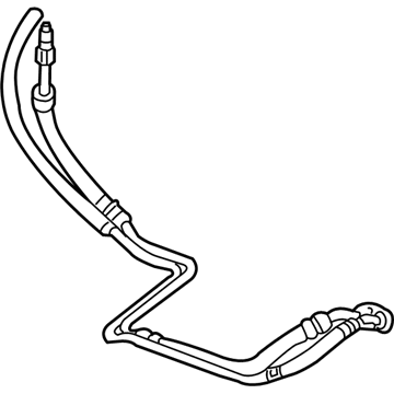 2007 Hummer H3 Power Steering Hose - 19434076