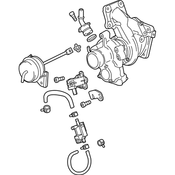 2014 Cadillac ATS Turbocharger - 12682937