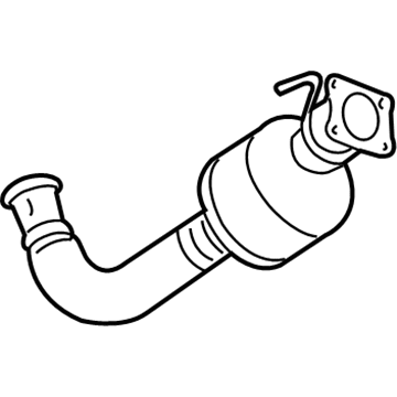 2007 GMC Savana Catalytic Converter - 84451333