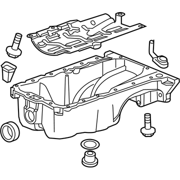 GM 25200829 Pan Assembly, Oil