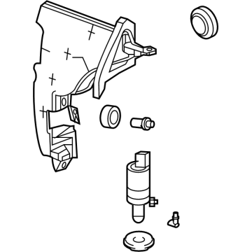 2021 Cadillac CT4 Washer Reservoir - 84964546