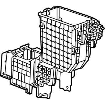 GM 42715159 Compartment Assembly, F/Flr Cnsl *Jet Black