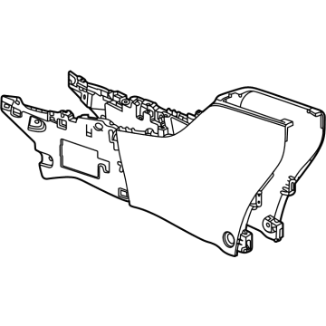 2023 Chevrolet Trailblazer Center Console Base - 42708824