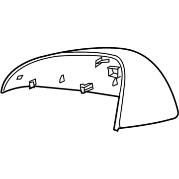 GM 95193363 Cover, Outside Rear View Mirror Housing