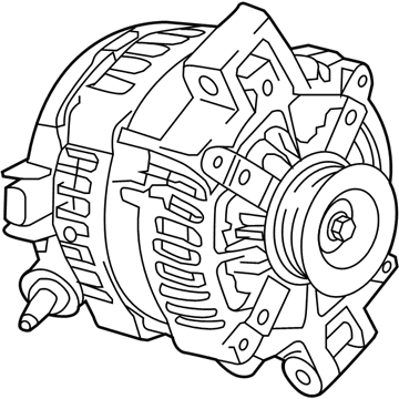 2019 Cadillac CT6 Alternator - 84195662