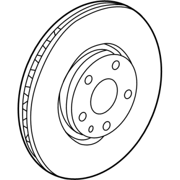 2023 Chevrolet Corvette Brake Disc - 84735443